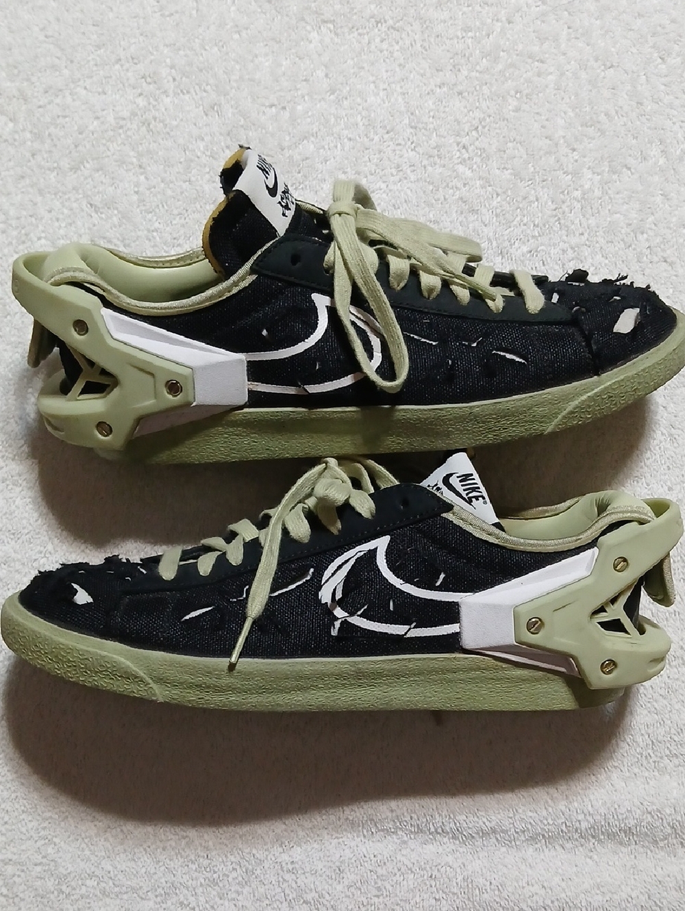 Nike Blazer Low x Acronym ‘Black Olive’size 8.5 Mens
